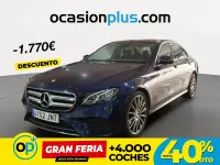Usado Mercedes E220 194 CV (142 kW) 2016 Azul Berlina