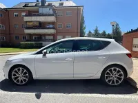 Usado Seat Leon FR 125 CV (91 kW) 2018 Blanco Berlina
