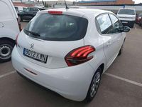 Usado Peugeot 208 Active 99 CV (72 kW) 2019 Blanco Utilitario
