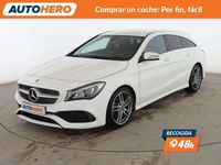 Usado Mercedes CLA200 Shooting Brake AMG line 136 CV (100 kW) 2018 Blanco Familiar