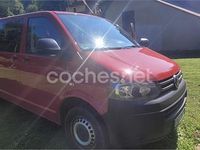 Usado VW Transporter 102 CV (75 kW) 2013 Rojo Van