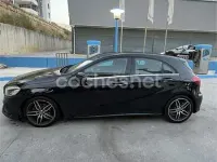 Usado Mercedes A200 AMG line 136 CV (100 kW) 2017 Negro Berlina
