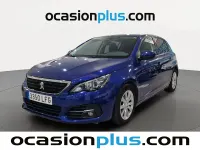 Usado Peugeot 308 Style 131 CV (96 kW) 2020 Azul Utilitario