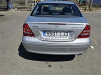 Usado Mercedes C200 Elegance 163 CV (119 kW) 2003 Gris / plata Berlina