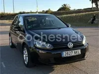 Usado VW Golf VI Advance 122 CV (89 kW) 2009 Negro Utilitario