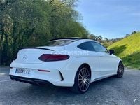Usado Mercedes C250 AMG line 204 CV (150 kW) 2016 Blanco Coupe