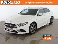Usado Mercedes A250 AMG line 218 CV (160 kW) 2021 Blanco Berlina