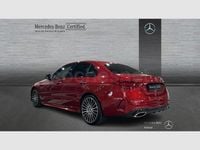 Usado Mercedes C220 200 CV (147 kW) 2022 Rojo Berlina