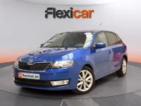 Usado Skoda Rapid 110 CV (80 kW) 2018 Azul Utilitario