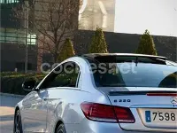 Usado Mercedes E220 Elegance 170 CV (125 kW) 2014 Gris / plata Coupe