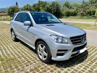 Usado Mercedes ML250 204 CV (150 kW) 2012 Gris / plata SUV