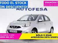 Usado Nissan Micra Acenta+ 80 CV (58 kW) 2014 Gris Utilitario