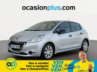 Usado Peugeot 208 Business-Line 68 CV (50 kW) 2014 Gris Utilitario