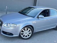 Usado Audi A4 S-Line 140 CV (102 kW) 2008 Gris / plata Berlina