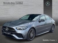 Usado Mercedes C200 AMG line 204 CV (150 kW) 2022 Gris selenita metalizado Berlina