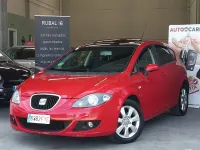 Usado Seat Leon Stylance 105 CV (77 kW) 2007 Rojo Utilitario