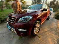 Usado Mercedes ML350 258 CV (189 kW) 2013 Granate SUV