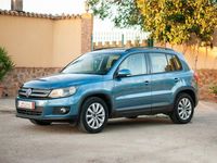 Usado VW Tiguan 110 CV (80 kW) 2014 Azul SUV