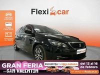 Usado Peugeot 308 SW Style 130 CV (95 kW) 2021 Negro Familiar