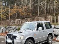 Usado Galloper Exceed 105 CV (77 kW) 2000 Gris / plata SUV