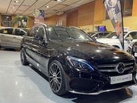 Usado Mercedes C250 204 CV (150 kW) 2017 Negro Familiar