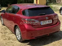 Usado Lexus CT200h 136 CV (100 kW) 2011 Rojo Berlina
