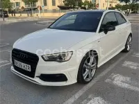 Usado Audi A3 S-Line 150 CV (110 kW) 2014 Blanco Berlina