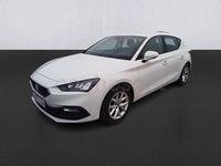 Usado Seat Leon Style 115 CV (84 kW) 2021 Blanco Berlina