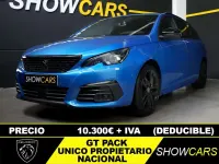 Usado Peugeot 308 SW GT 131 CV (96 kW) 2021 Azul Familiar