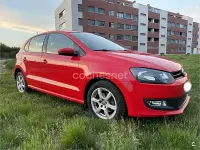 Usado VW Polo Advance 90 CV (66 kW) 2014 Rojo Berlina