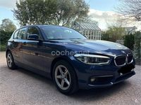 Usado BMW 118 150 CV (110 kW) 2017 Azul Utilitario