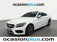 Usado Mercedes C220 AMG 170 CV (125 kW) 2018 Blanco Coupe