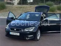 Usado Seat Leon ST FR 150 CV (110 kW) 2017 Negro Familiar