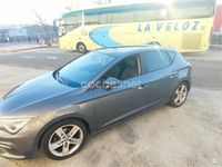 Usado Seat Leon FR 150 CV (110 kW) 2017 Gris / plata Berlina