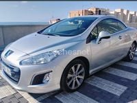Usado Peugeot 308 CC Active 115 CV (84 kW) 2014 Gris / plata Descapotable
