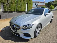 Usado Mercedes E220 194 CV (142 kW) 2021 Gris / plata Coupe