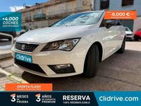 Usado Seat Leon ST Style 116 CV (85 kW) 2017 Blanco Familiar