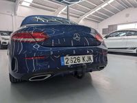 Käytetty Mercedes C220 170 HP (125 kW) 2018 Sininen Avoauto
