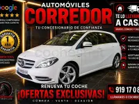 Usado Mercedes B200 140 CV (102 kW) 2012 Blanco Monovolumen