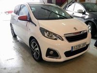 Usado Peugeot 108 Roland Garros 82 CV (60 kW) 2017 Blanco Utilitario