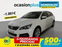 Usado Peugeot 308 SW Style 130 CV (95 kW) 2020 Blanco Familiar
