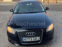 Usado Audi A3 Attraction 200 CV (147 kW) 2009 Negro Berlina