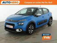 Begagnad Citroën C3 Feel 82 HK (60 kW) 2017 Blå Halvkombi