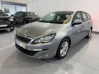 Usado Peugeot 308 SW Active 116 CV (85 kW) 2015 Gris / plata Familiar