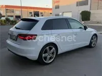 Usado Audi A3 Ambiente 184 CV (135 kW) 2014 Blanco Berlina