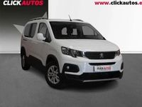 Usado Peugeot Rifter Allure 100 CV (73 kW) 2021 Negro Monovolumen