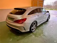 Usado Mercedes CLA200 Shooting Brake AMG line 136 CV (100 kW) 2016 Gris / plata Familiar