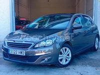 Usado Peugeot 308 Active 125 CV (91 kW) 2014 Gris / plata Berlina