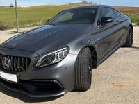 Usado Mercedes C63 AMG 476 CV (350 kW) 2019 Gris / plata Coupe