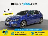 Usado Peugeot 308 Allure 120 CV (88 kW) 2018 Azul Berlina